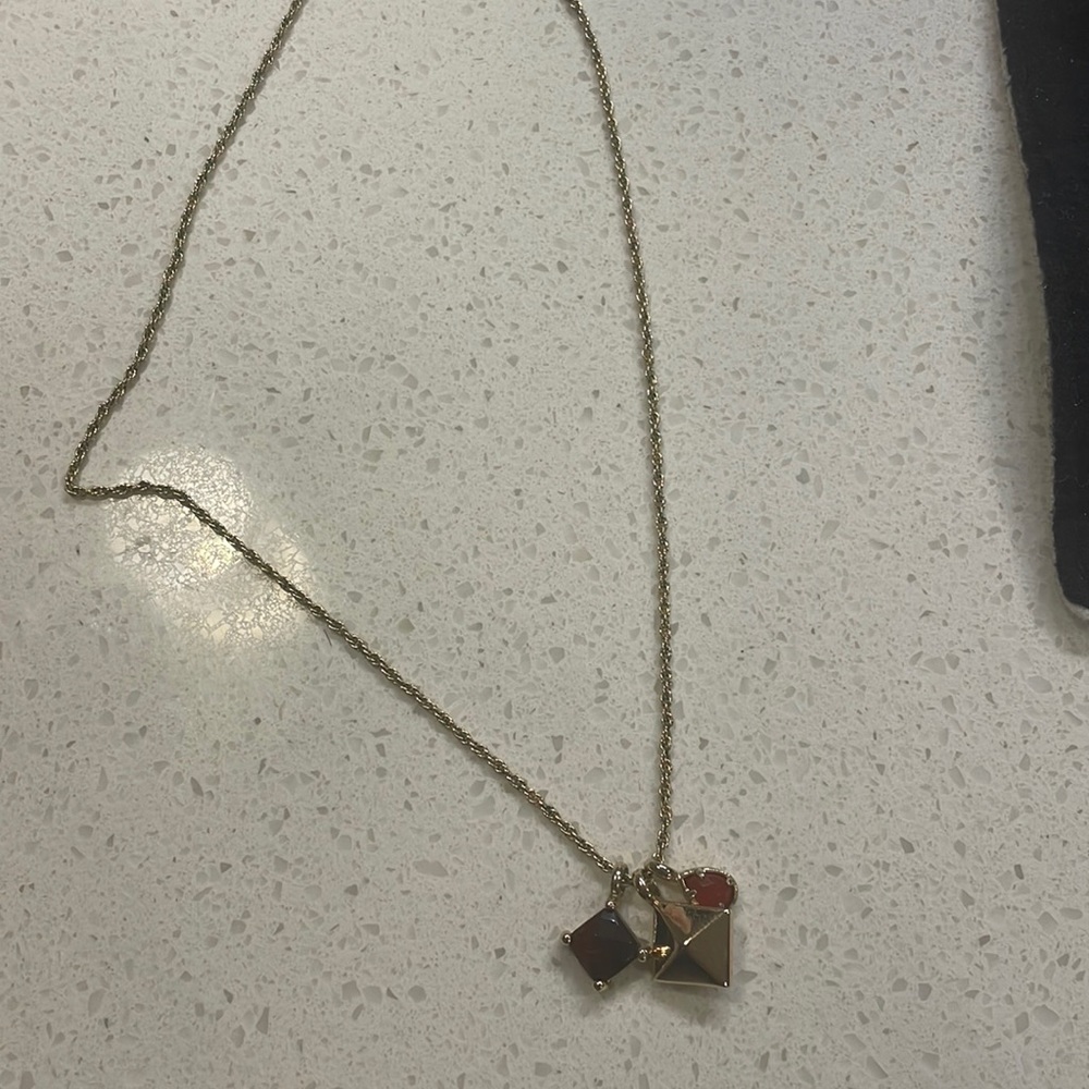 KENDRA SCOTT PENDANT NECKLACE MULTICOLOR